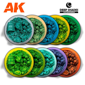 AK Interactive AK13007 GREENDARK – DEEP SHADES 30ML – image 2