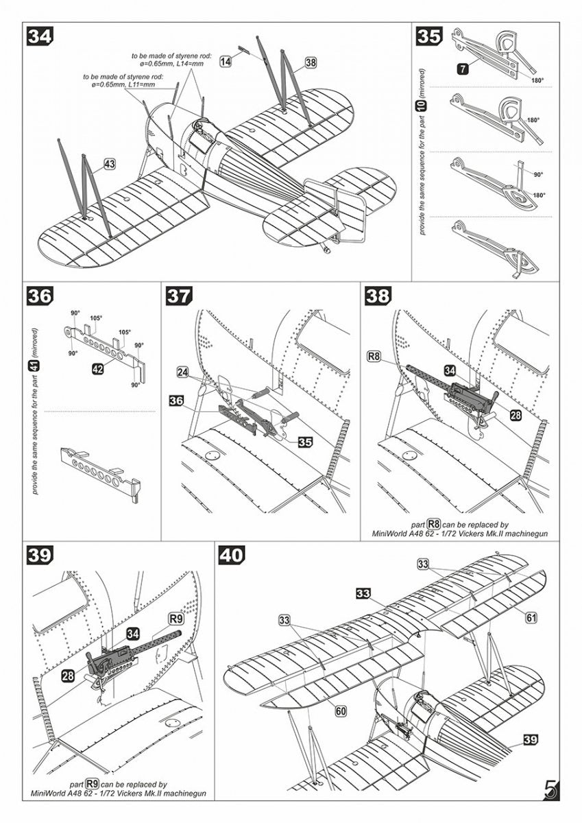 Armory Models 48001 Fairey Flycatcher British interwar FAA Fighter, early version, w/ Jaguar-III engine 1/48 – image 22