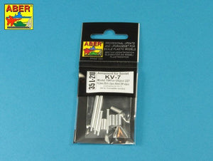 Aber 35L-210 Armament for Soviet KV-7 76mm x 2 pcs.; 45mm x 2pcs. (1/35) – image 3