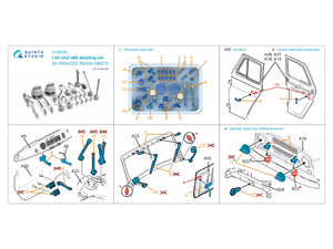 Quinta Studio QT43002 UAZ-469 detailing set (Zvezda) 1/43 – image 11