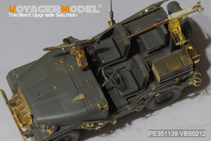 Voyager Model PE351139 IDF 1/4 TON 4X4 M38A1/CJ-6 SIYUR upgrade set（For AF35S94 AF35S99） 1/35 – immagine 2