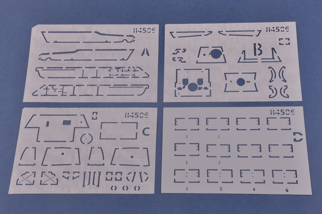 Hobby Boss 84506 German Sd.Kfz.171 PzKpfw Ausf A w/ Zimmerit 1/35 – image 5