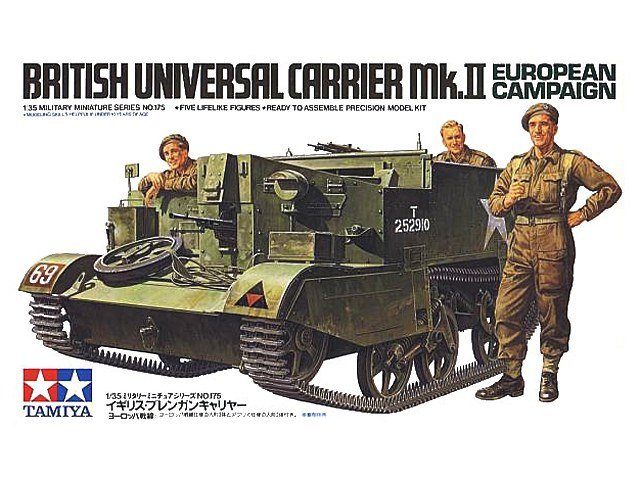 Tamiya 35175 Universal Carrier Mk.II European Campaign 1/35