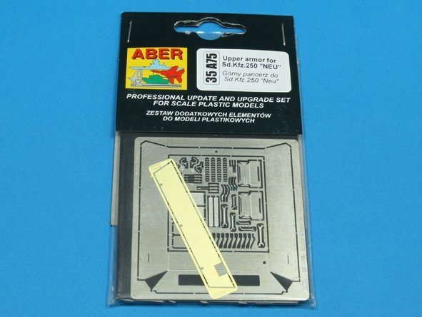 Aber 35A075 Upper armor for Sd.Kfz.250 Neu 1/35 – obrázek 3