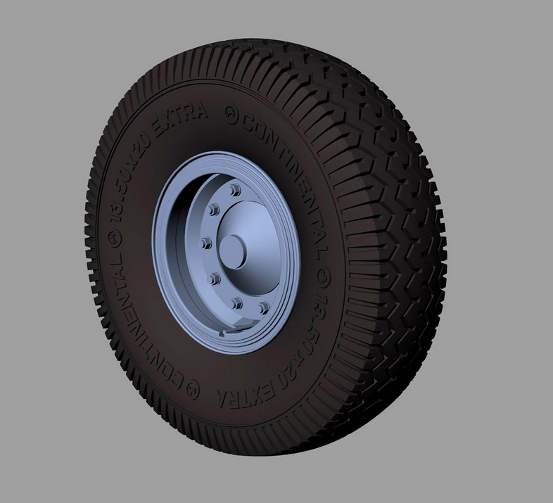 Panzer Art RE35-589 Faun L900 Road wheels (Continental) 1/35 – image 2