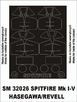 Montex SM32026 Spitfire Mk IV REVELL/HASEGAWA
