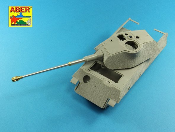 Aber 35L-215 Barrel for German 8,8cm Kw.K 43 (L/71) gun used on Tiger B Porsche turret-late for TAKOM model (1/35) – Bild 3