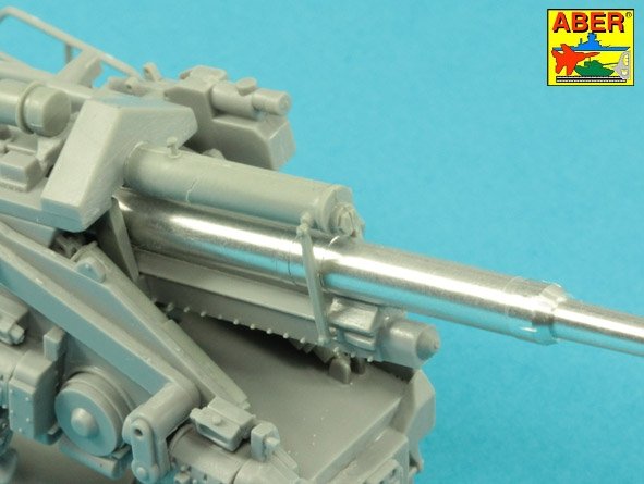 Aber 72L-73 128mm barrel for the German Flak 40 anti-aircraft gun 1/72 – imagen 3