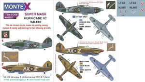 Montex K48257 HURRICANE IIC 1/48