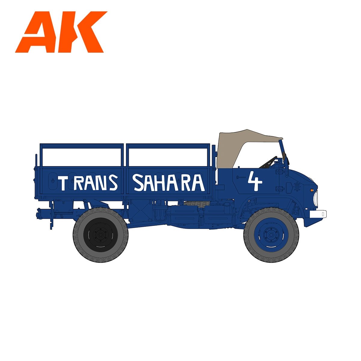 AK Interactive AK35505 UNIMOG S 404 EUROPE &amp;amp; AFRICA 1/35 – Bild 5