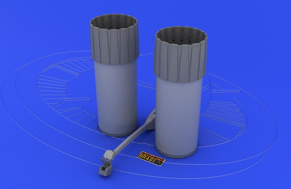 Eduard 648023 F-4 exhaust nozzles late 1/48 (Hasegawa) – zdjęcie 3