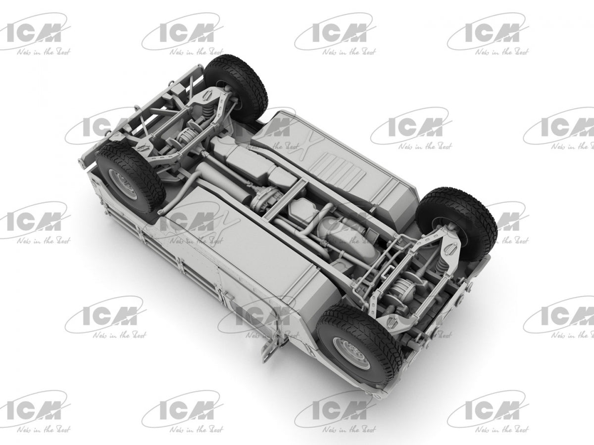 ICM 35436 Cargo Carrier Humvee M1097A2 1/35 – obrázek 6