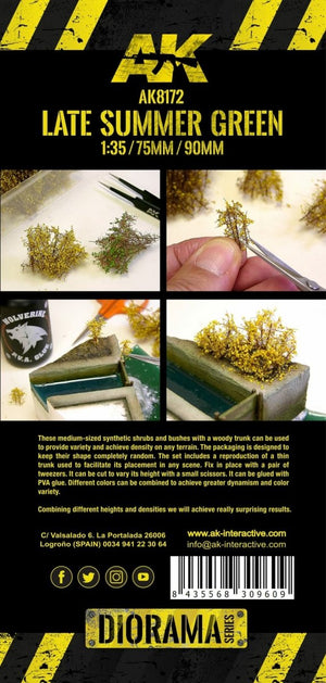 AK Interactive AK8175 BLOMMING YELLOW SHRUBBERIES 75MM / 90MM 1/35 – image 3