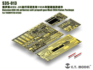 ET Model S35-013 Russian ASU-85 airborne self-propell gun Mod.1956 Value Package For TRUMPETER 01588 1/35 – Bild 5
