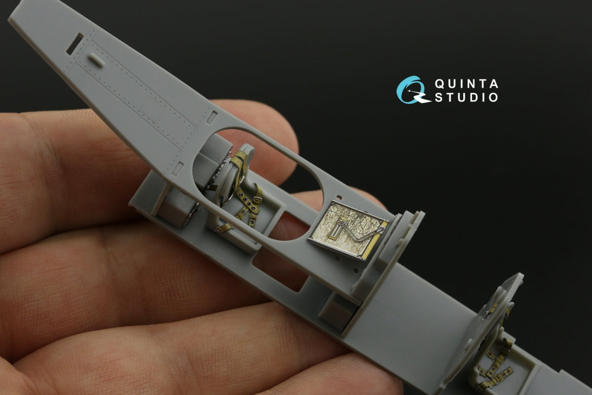 Quinta Studio QD48534 Fairey Fulmar Mk.II 3D-Printed &amp;amp; colored Interior on decal paper (Trumpeter) 1/48 – obrázek 11