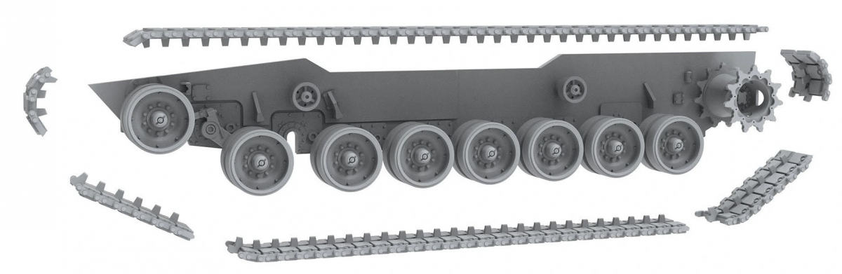 Meng Model 72-003 U.S Main Battle Tank M1A2 SEP ABRAMS TUSK II 1/72 – zdjęcie 7