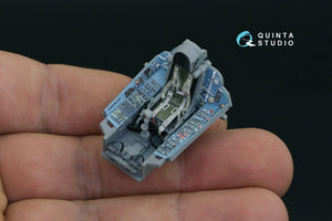 Quinta Studio QD48203 Su-27 3D-Printed &amp;amp; colored Interior on decal paper ( Hobby Boss ) 1/48 – Bild 8
