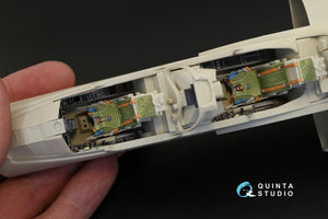 Intérieur imprimé en 3D et coloré sur papier décalcomanie pour le kit Kitty Hawk (QD32014 de Quinta Studio, pour le Mirage 2000B-5 (2000-5BGM Mk2)) à l&amp;#39;échelle 1/32 – image 9