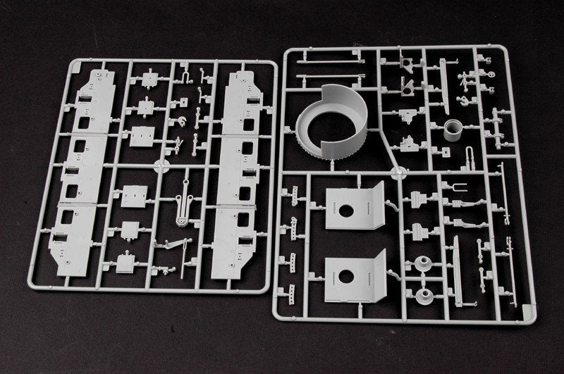 Trumpeter 00219 German Panzerlok BR57 Armoured Locomotive 1/35 – zdjęcie 6