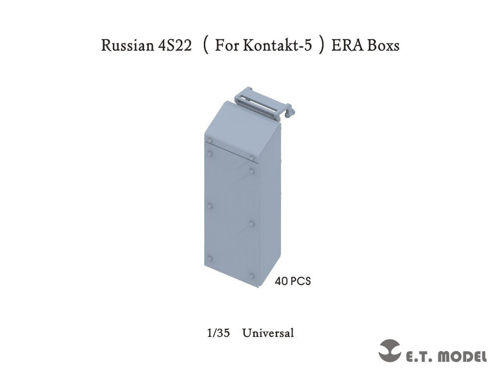 ET Model P35-306 Russian 4S22 (For Kontakt-5) ERA Boxs 40 PCS ( 3D Print ) 1/35