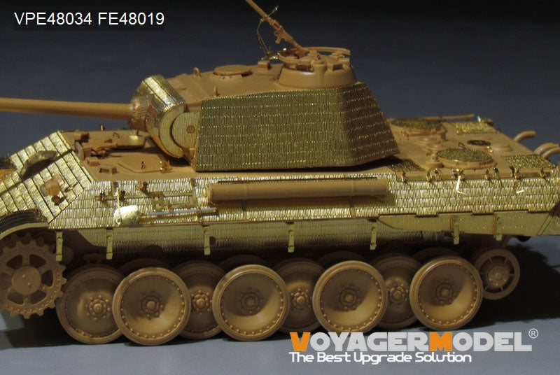 Voyager Model VPE48034 WWII German Panther A Tank Basic For SUYATA NO-001 1/48 – imagen 8