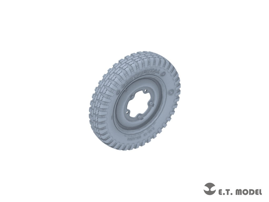 ET Model P35-135 WWII German Schwimmwagen Type166 Sagged wheels Narrow For TAMIYA Kit 1/35 – Bild 4