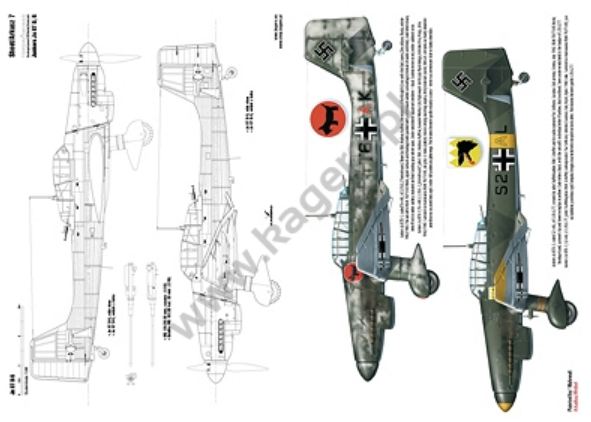 Kagero 7077 Junkers Ju 87 D, G EN/PL – Bild 3