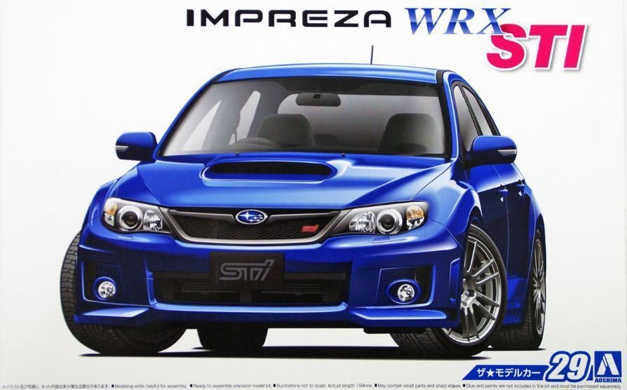 Aoshima 05235 Subaru GRB Impreza WRX STI 1/24