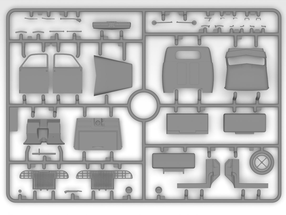 ICM 35490 US military truck Studebaker US-6-U3 1/35 – obrázek 10
