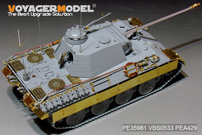 Voyager Model PE35981 WWII German Panther A Tank Basic For TAKOM 1/35 – imagen 9