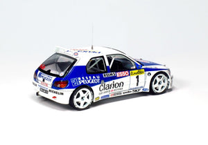 NuNu PN24009 Peugeot 306 MAXi &amp;#39;96 MONTE CARLO RALLY 1/24 – obrázek 3