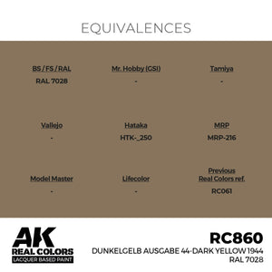 AK Interactive RC860 Dunkelgelb Ausgabe 44-Dark Yellow 1944 RAL 7028 17 ml – image 3