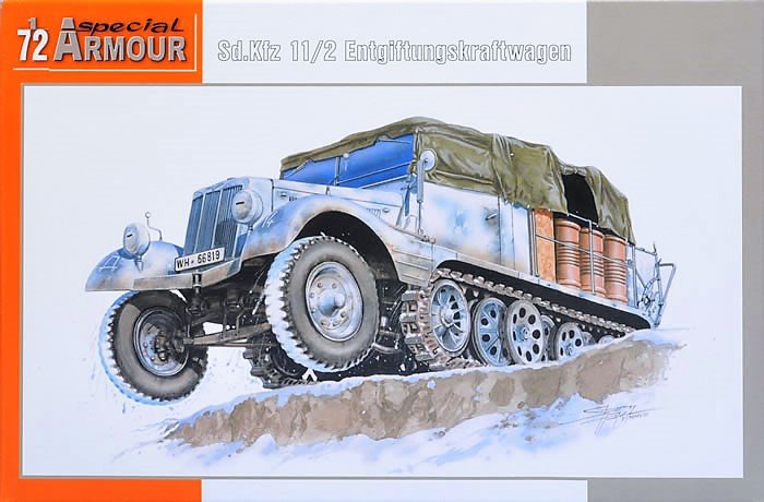 Special Armor 72010 Sd. Kfz 11/2 Entgiffungskraftwagen (1/72)
