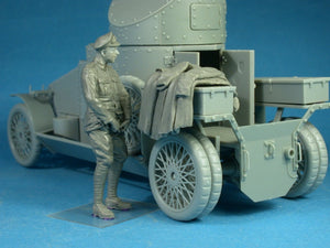 Copper State Models F35-009 British RNAS Armored Car Division Petty Officer Relief 1/35 – Bild 2