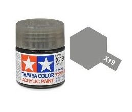 Tamiya 81019 Acrylic X-19 Smoke 23ml