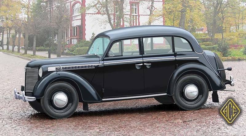 ACE 72518 1938 Olympia 4 door saloon 1/72