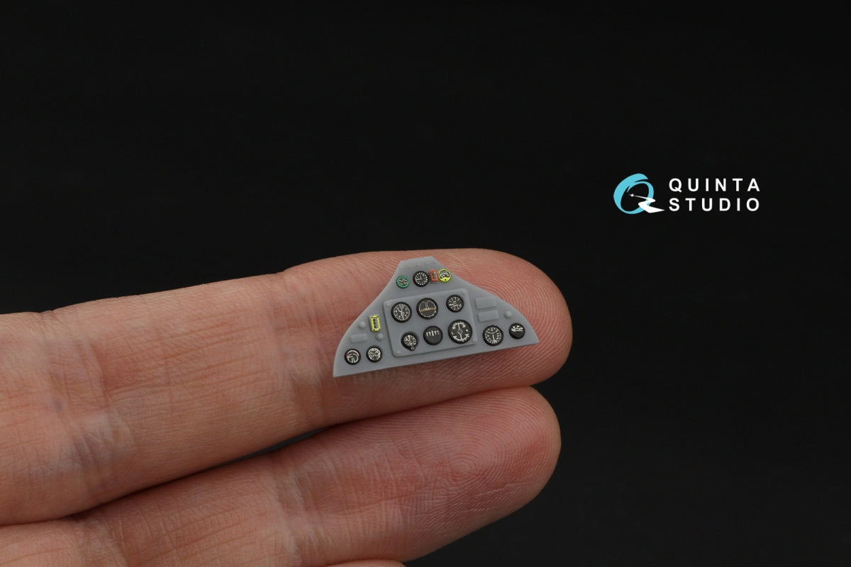 Quinta Studio QD48566 British WWII Cockpit instrument gauges 3D-Printed &amp;amp; colored Interior on decal paper (All Kits) 1/48 – image 6