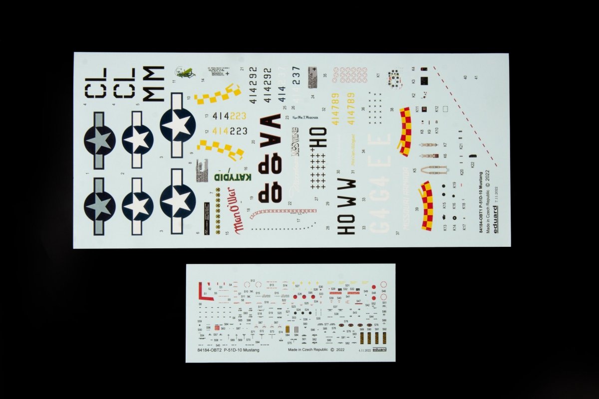 Eduard 84184 P-51D-10 Mustang 1/48 – immagine 4