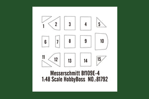 Hobby Boss 81792 Messerschmitt Bf109E-4 1/48 – image 3