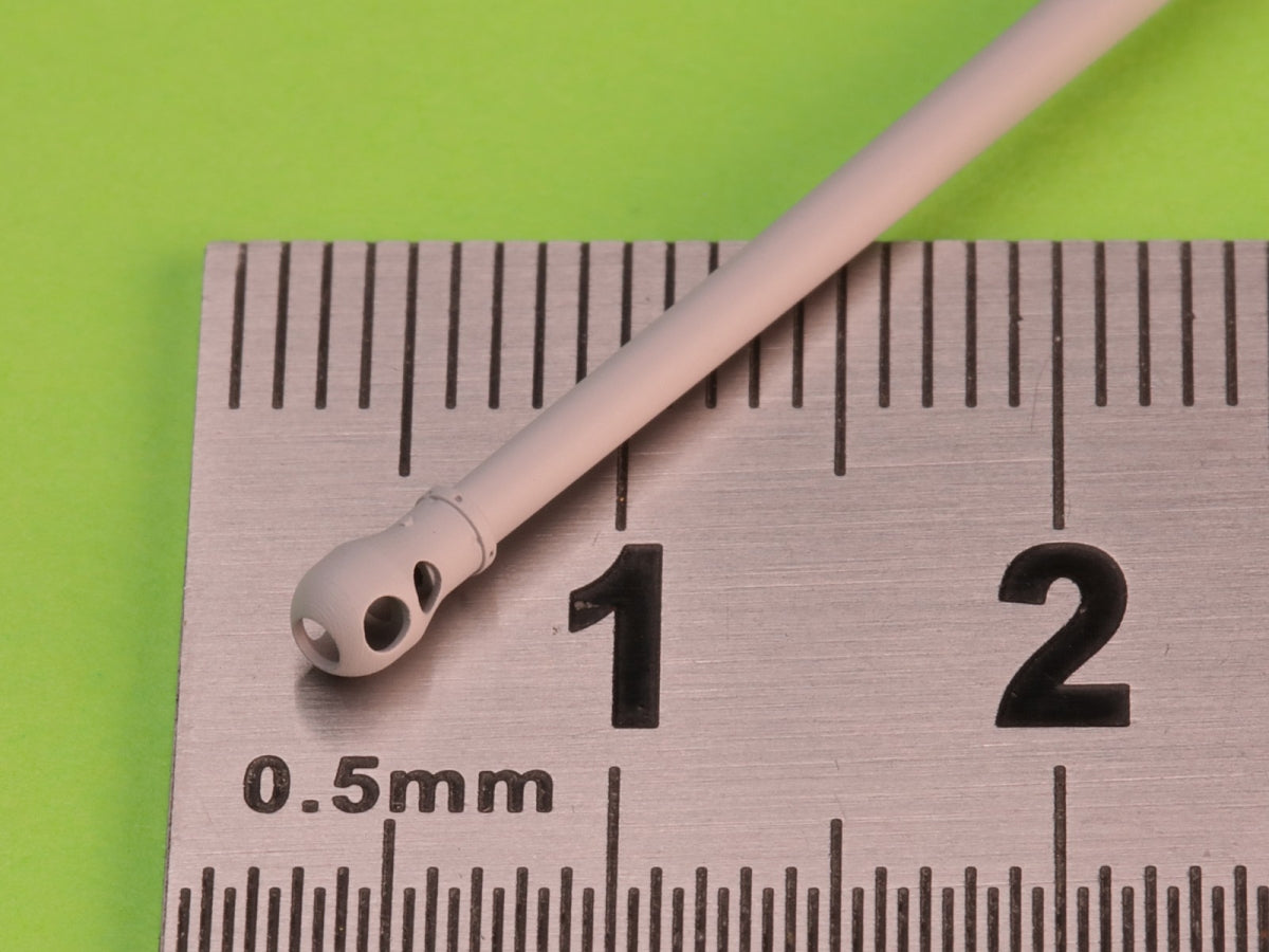 Master GM-72-029 Sherman VC Firefly - QF 17pdr gun barrel (76.2mm) 1/72 – Bild 5