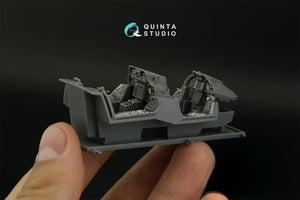 Quinta Studio QDS-48404 F-14B 3D-Printed &amp;amp; colored Interior on decal paper (GWH) (small version) 1/48 – image 9
