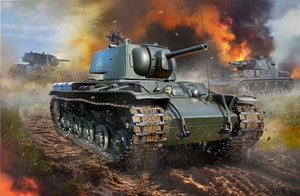 Zvezda 5070 KV-1 Soviet Heavy Tank WW II 1/72 – image 2