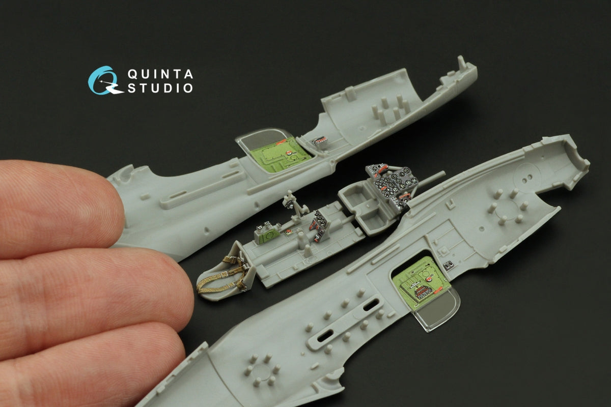 Quinta Studio QD72165 P-39Q/N Airacobra 3D-Printed colored Interior on decal paper (Arma Hobby) 1/72 – image 6