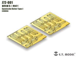 ET Model J72-001 Spanische Reiter Type.1 1/72