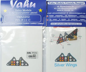 Yahu YMA3202 PZL P.11c (Silver Wings) 1/32