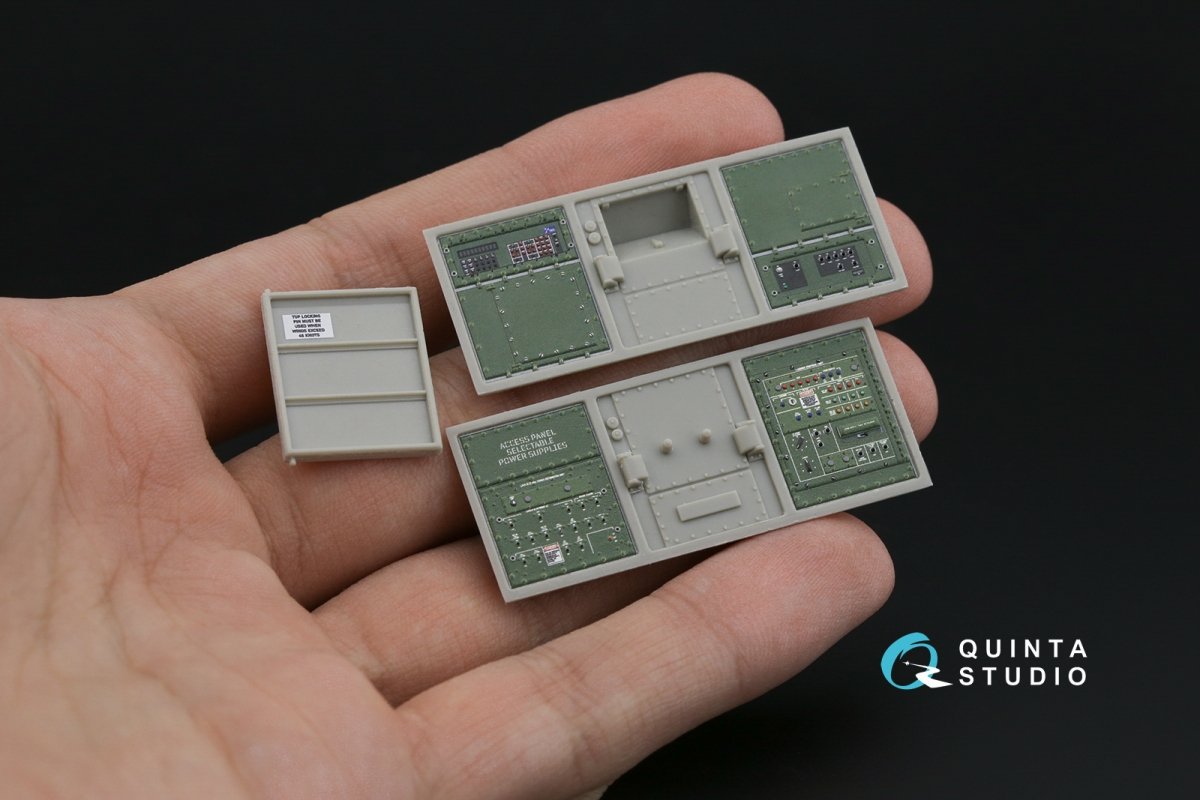 Quinta Studio QD35094 Patriot Abschussrampe auf 15t mil gl BR A1 3D-Printed &amp;amp; colored Interior on decal paper (Trumpeter) 1/35 – obrázek 13