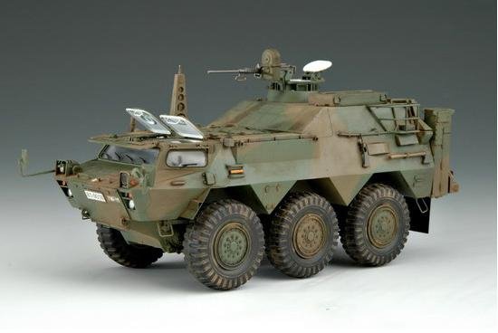 Trumpeter 00330 JGSDF NBC Detection Vehicle 1/35 – obrázek 4