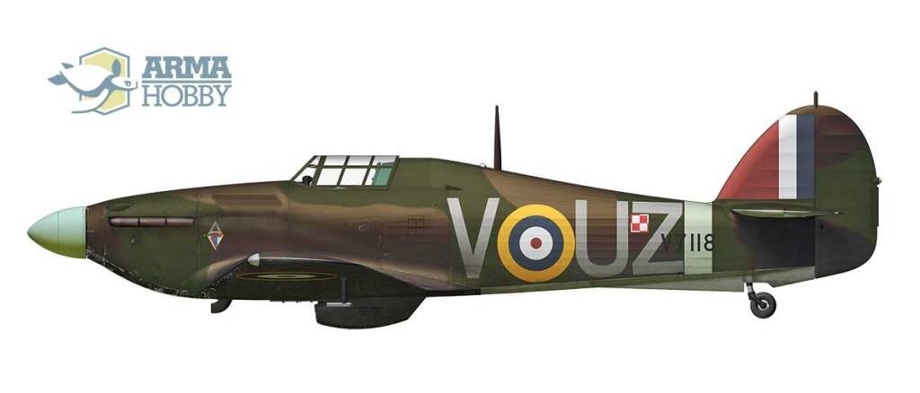 Arma Hobby 70024 Hurricane Mk I Allied Squadrons Limited Edition 1/72 – Bild 3
