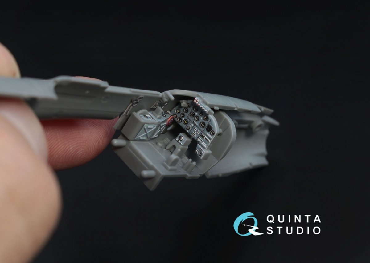 Quinta Studio QD72008 IL-2 Shturmovik 3D-Printed &amp;amp; colored Interior on decal paper (for Tamiya kit) 1/72 – image 6