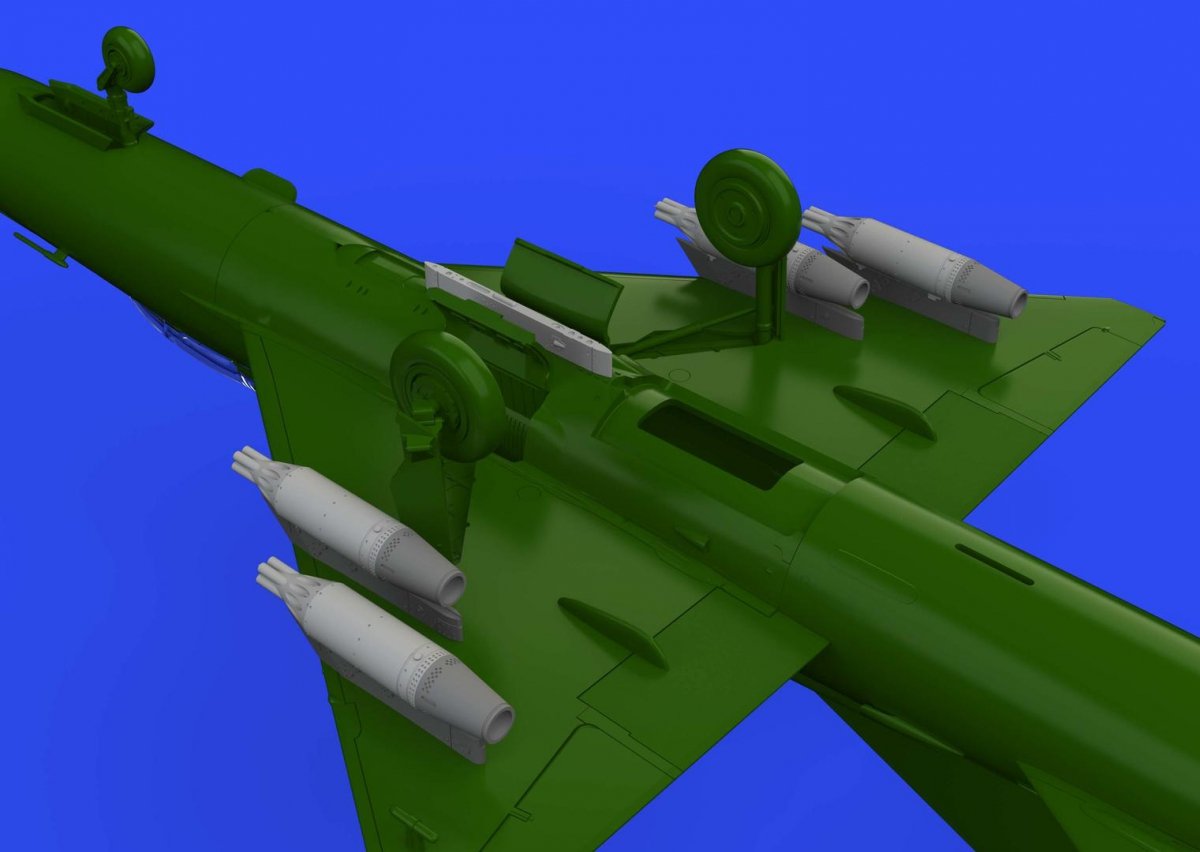 Eduard 672190 UB-16 rocket launchers w/ pylons for MiG-21 EDUARD 1/72 – Bild 2